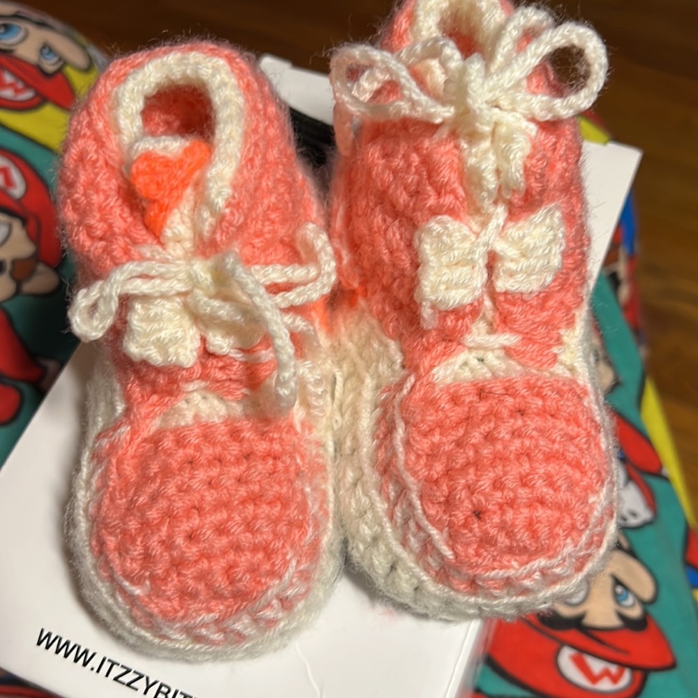 Babygirl Knit Sneakers 6-12 month